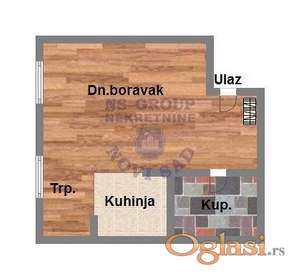 Garsonjera na Somborskom bulevaru!